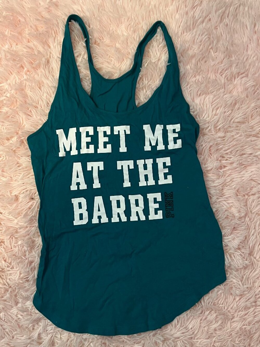 Pink Victoria Secret's Racerback Tank Top
